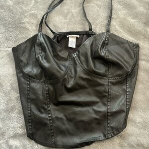 Faux leather xl top from rue 21